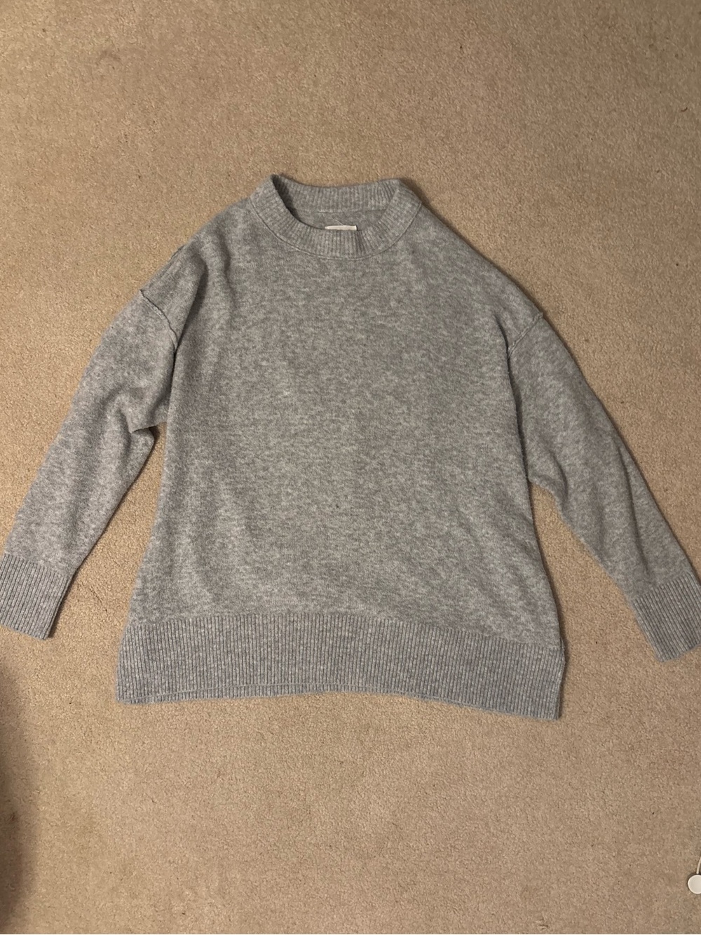 Gray Crewneck Women's Sweater - Aerie